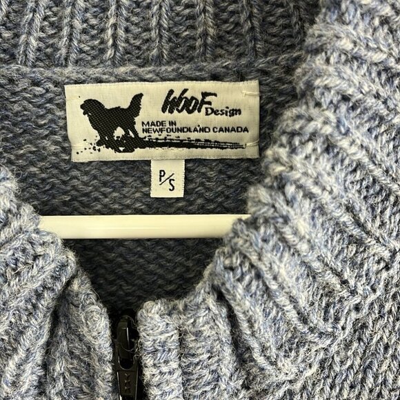 Woof Design Newfoundland-Made Fisherman's Zipper Jacket - Picture 4 of 9